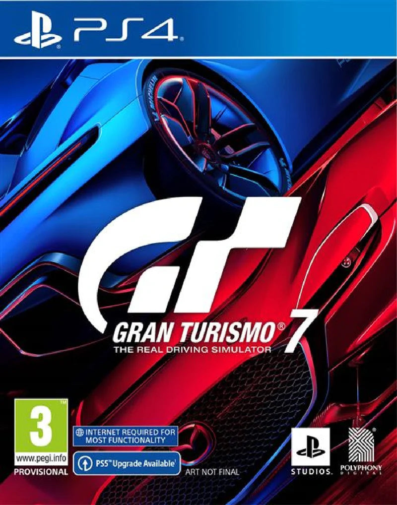 Gran Turismo 7 PS4 Slightly Used Disk Playstation 4
