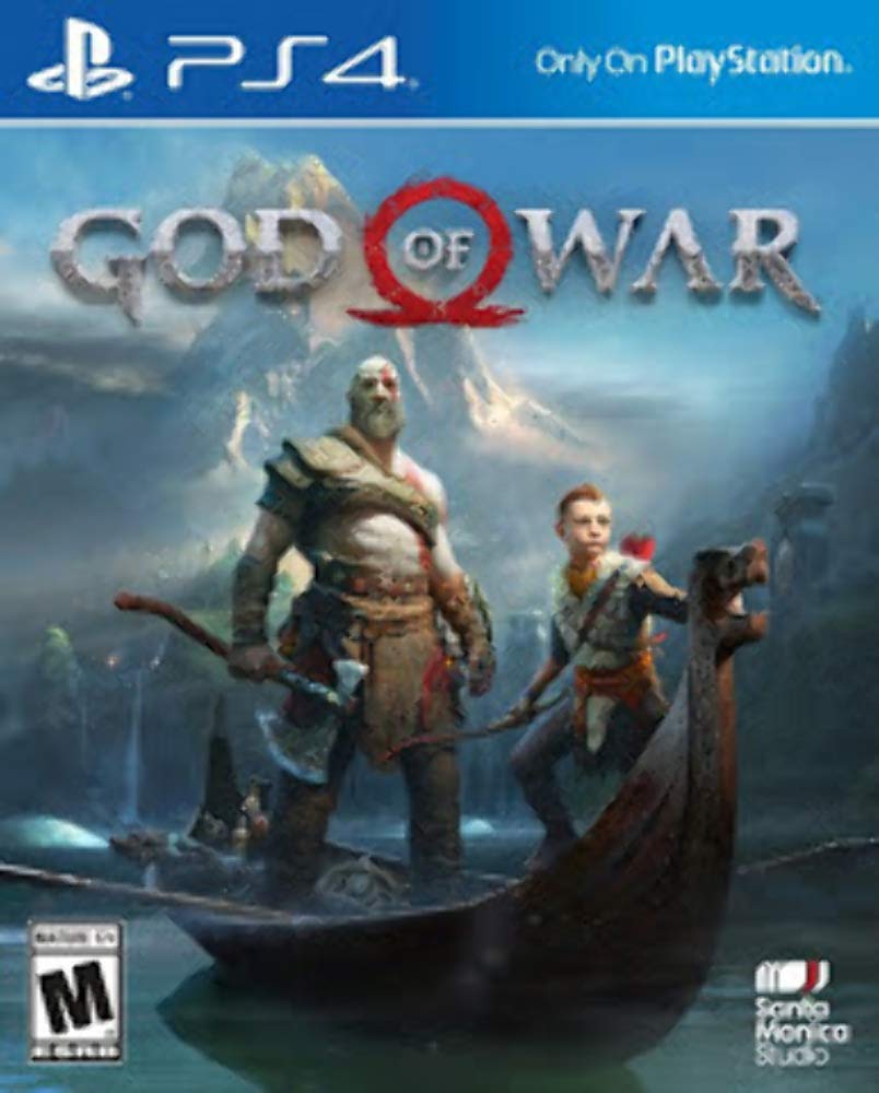 God of war 4 IV 2018 Slightly Used Disk Playstation 4 ps4