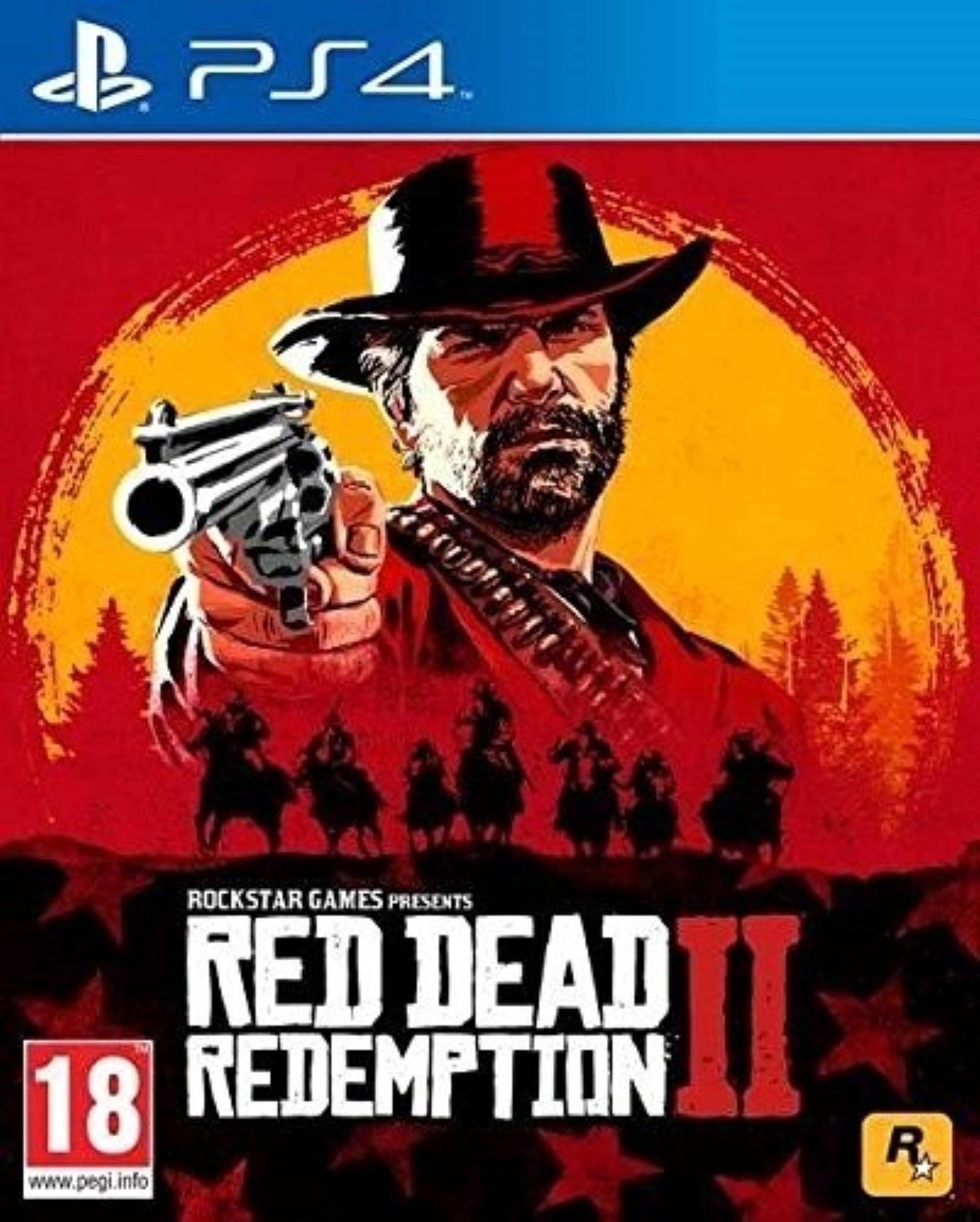 Ps4 Red Dead Redemption 2 used dvd Standard Edition PS4 Games Playstation 4 Games