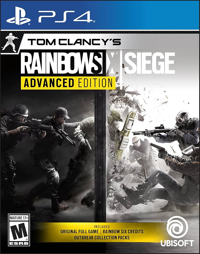Rainbow Six Siege - PlayStation 4 / PS4 Game DVD (Used)
